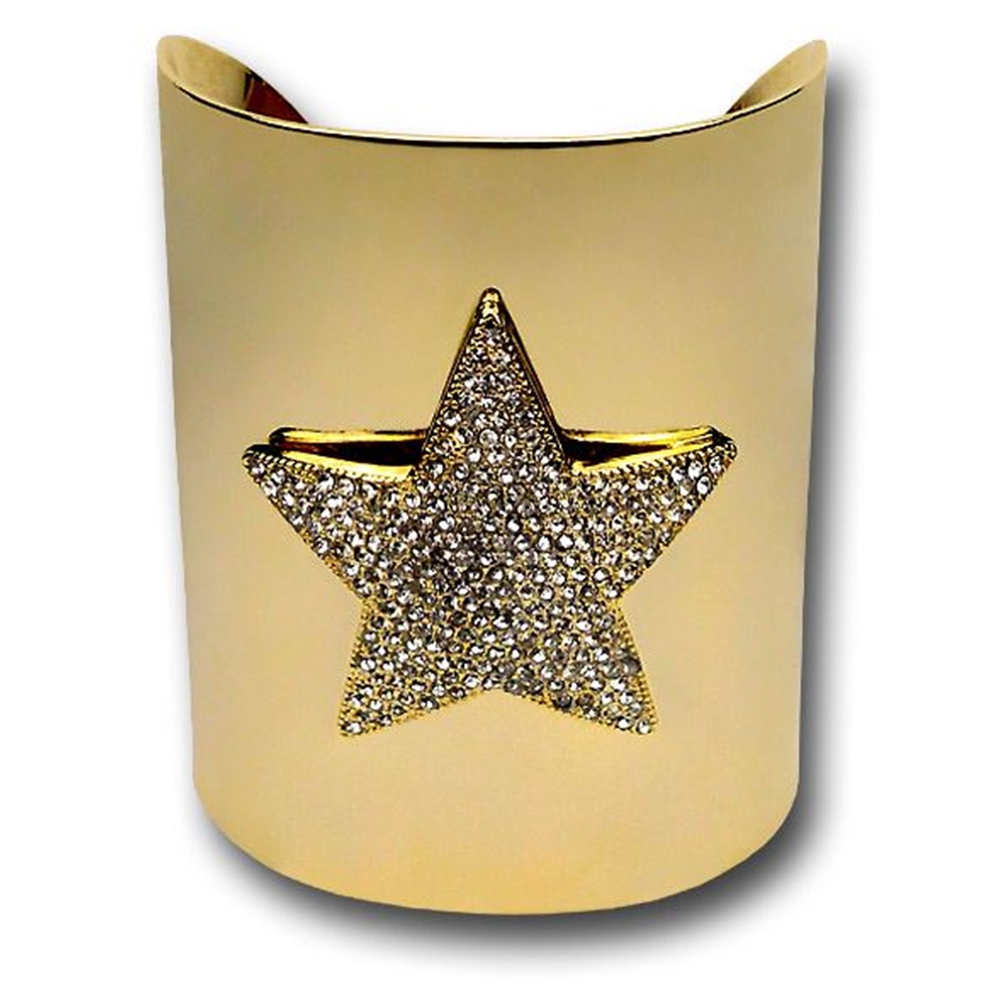 Wonder Woman Gold Plated Cuff with Star