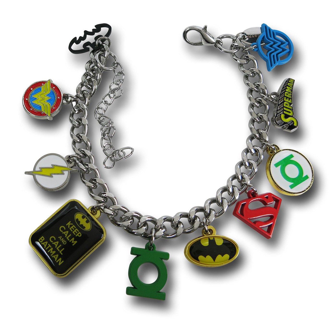 DC Comics Hero Charm Bracelet