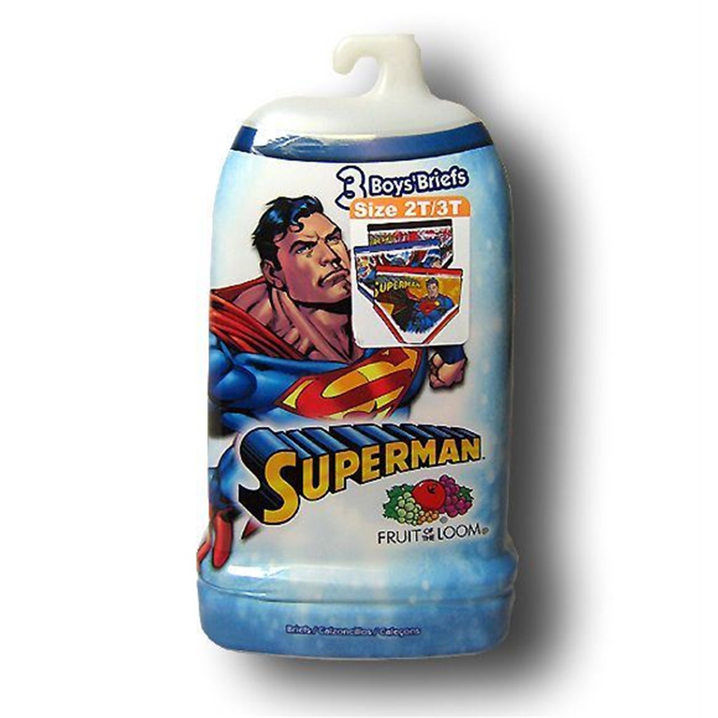 Superman Toddler Powerful Speed 3 Pack Briefs