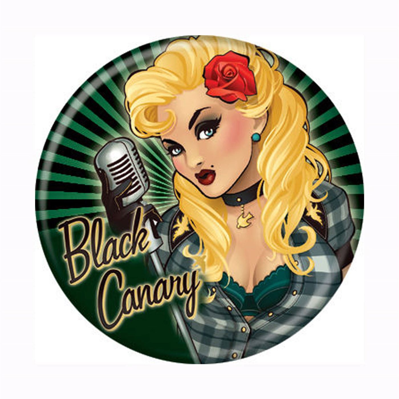Black Canary Bombshells Button