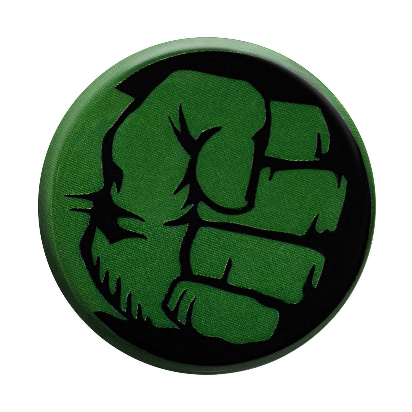 Hulk Fist Black Button