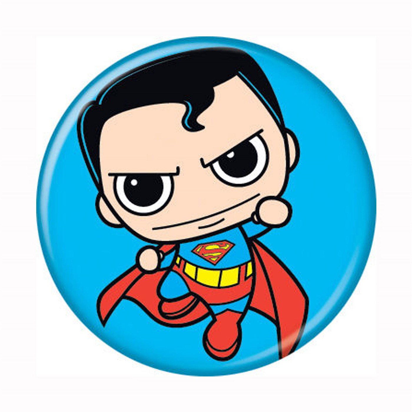 Superman Kawaii Button