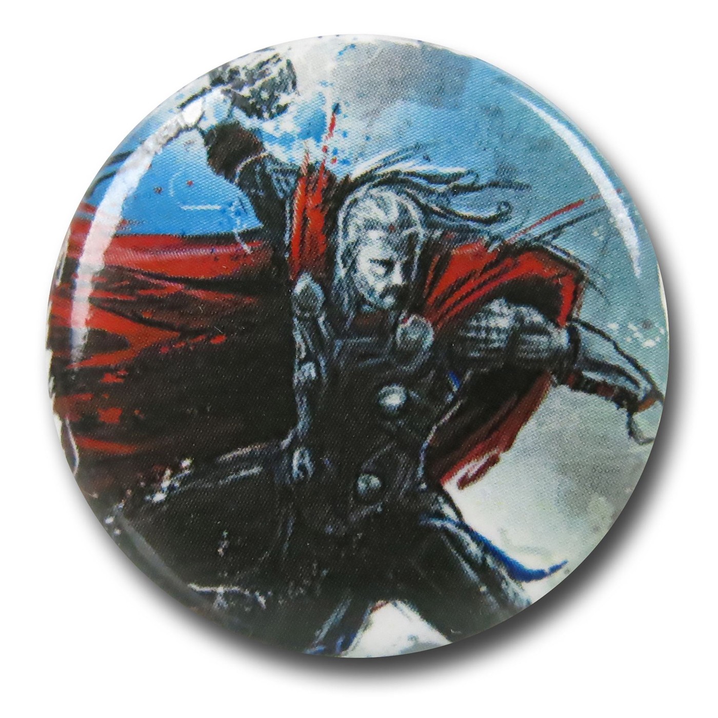 Thor Age of Ultron Distressed Button