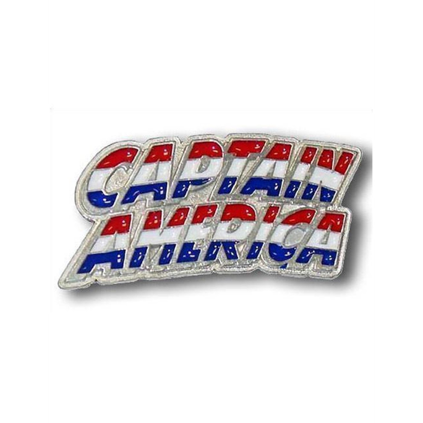 Captain America Belt Buckle Logo