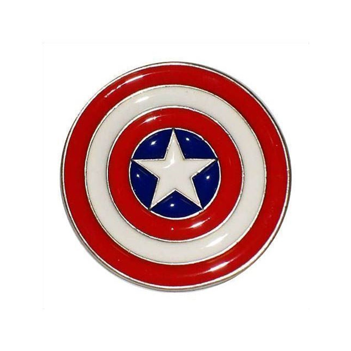 Captain America Belt Buckle Shield Symbol