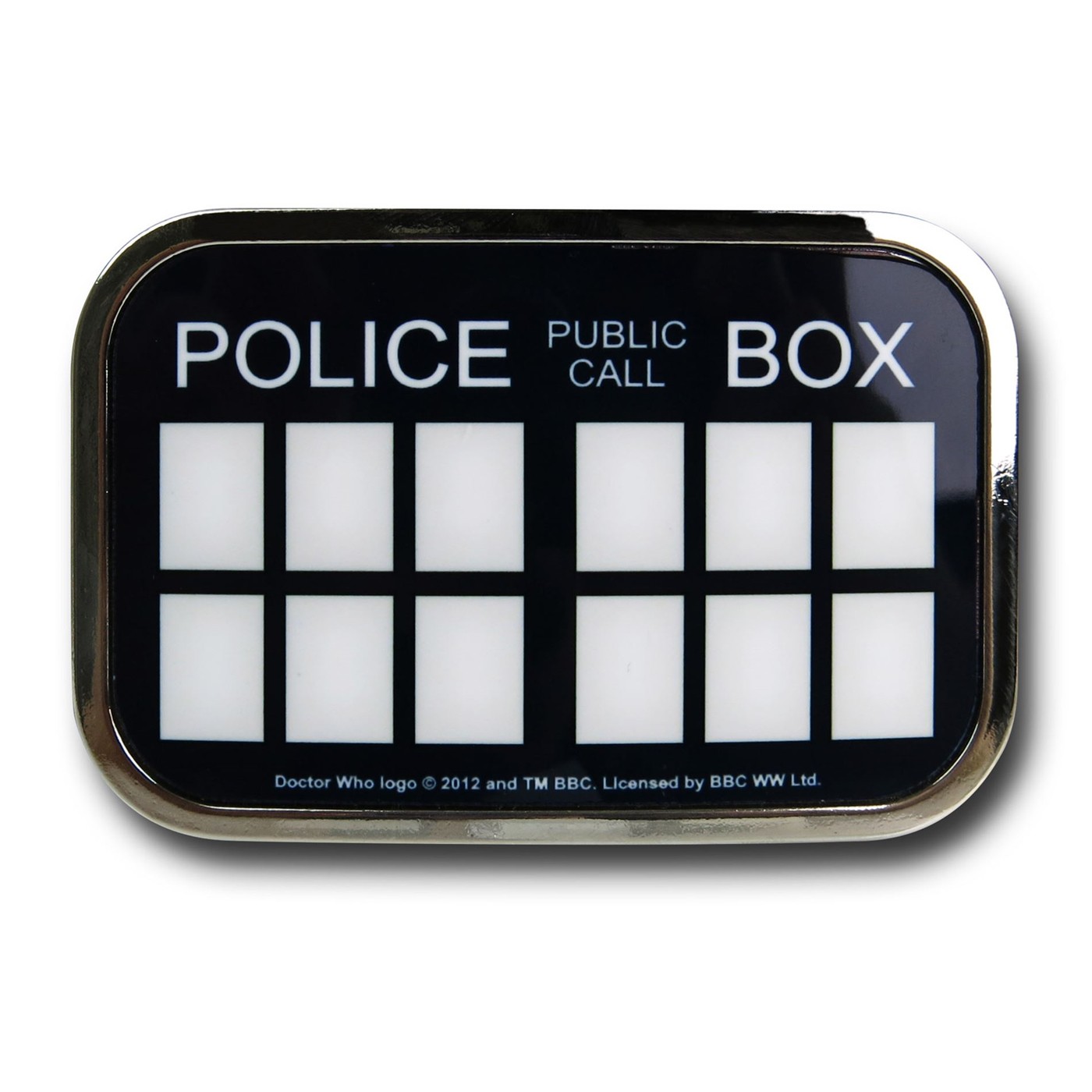 Doctor Who Police Box Tardis Belt Buckle
