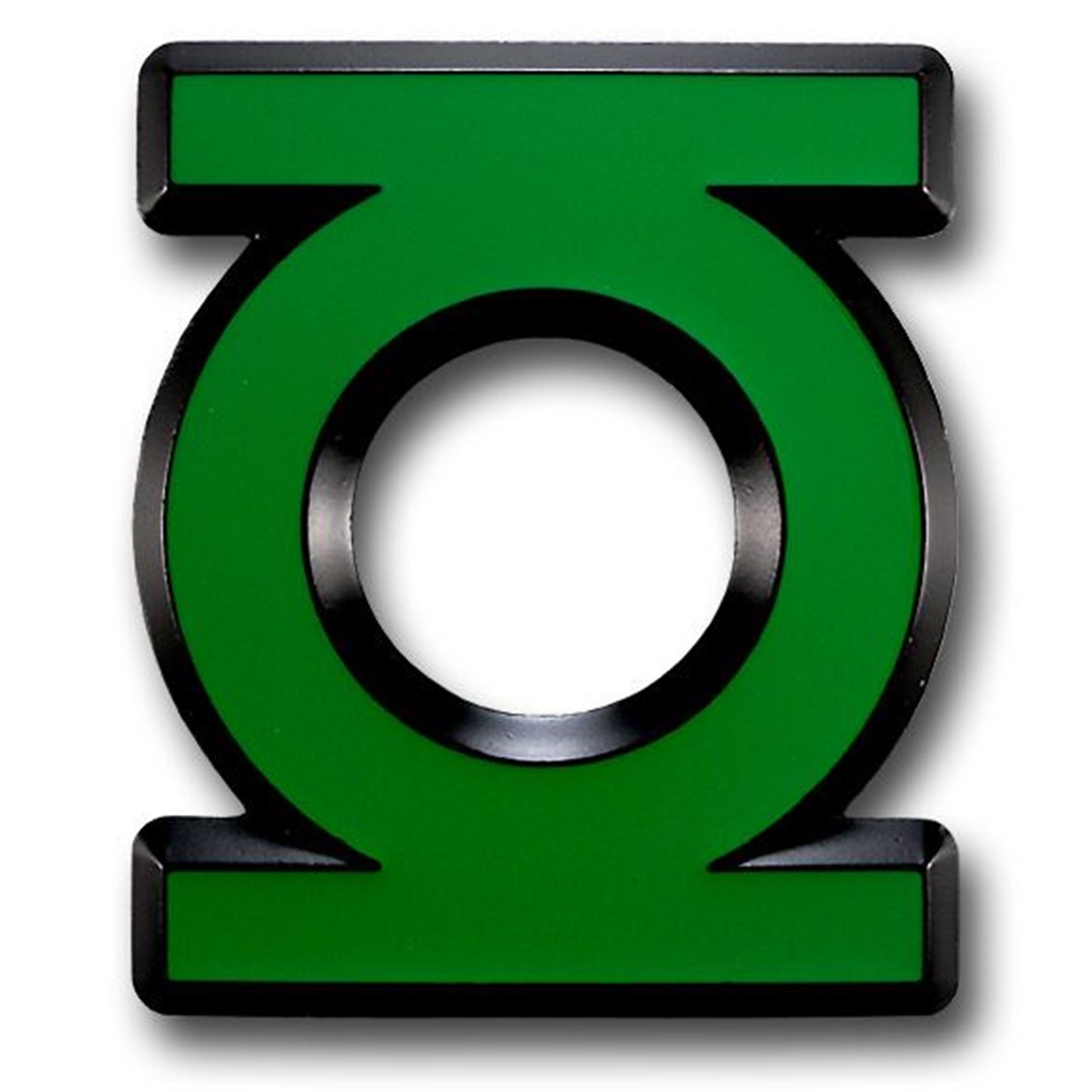 Green Lantern Die Cut Belt Buckle