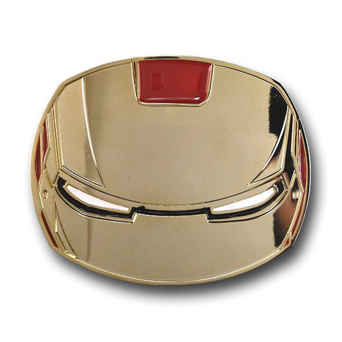 Iron Man Gold Face Belt Buckle