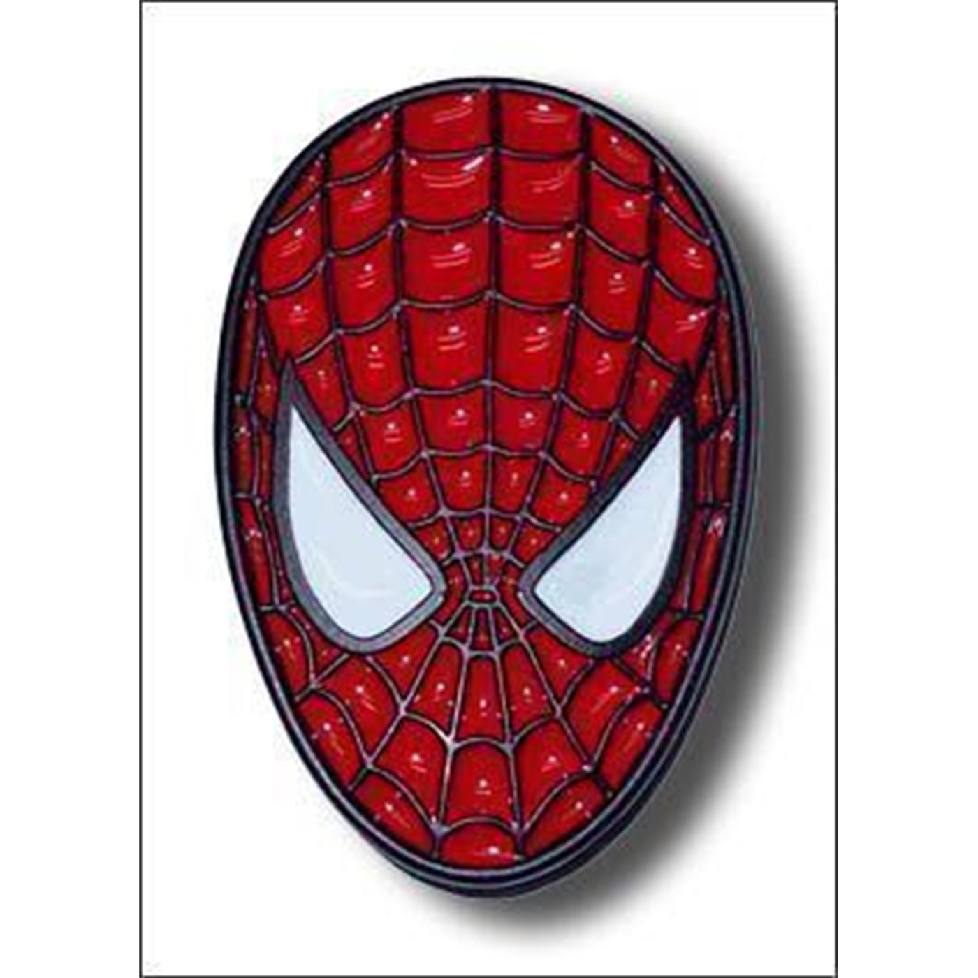 Spiderman Belt Buckle Head Image