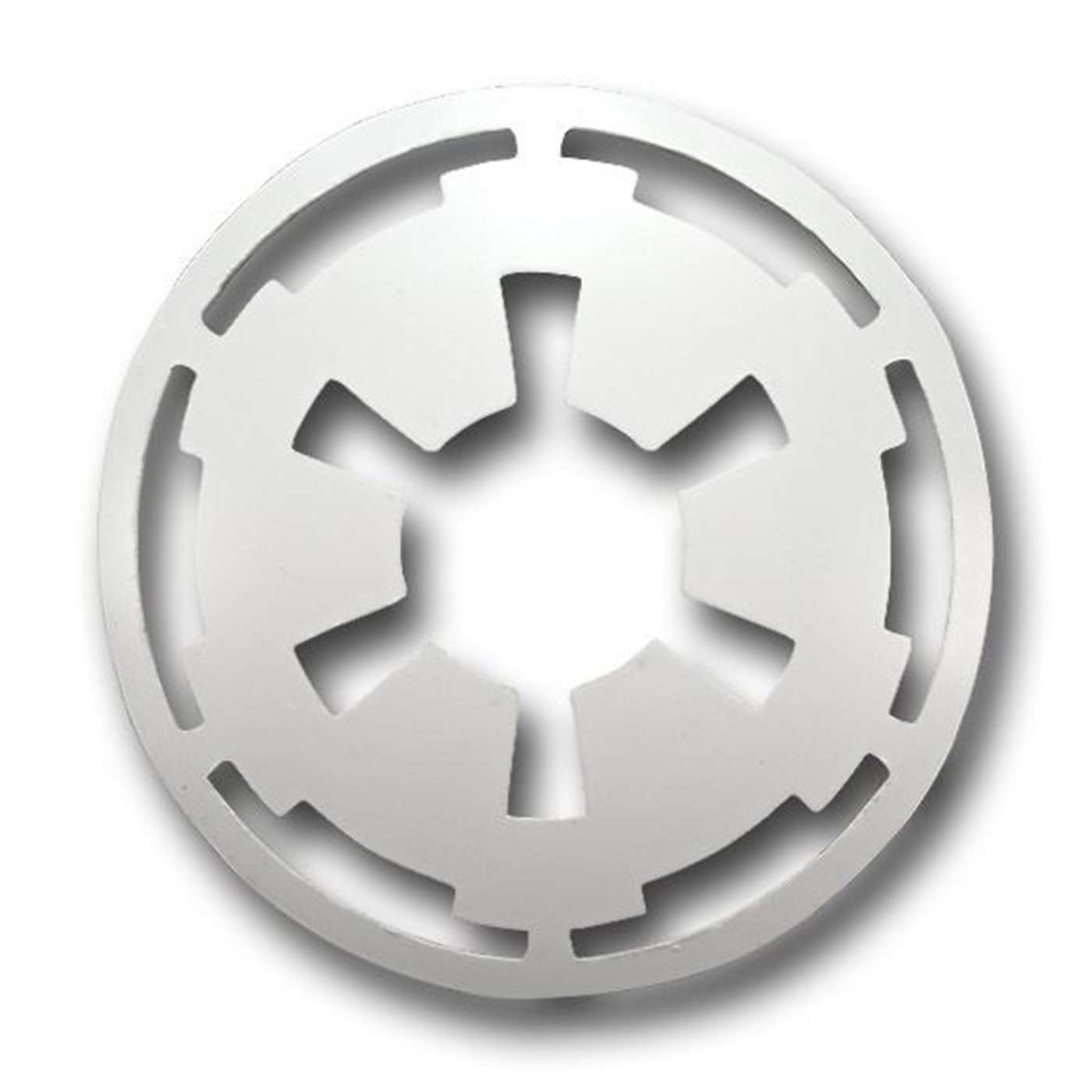 Star Wars White Imperial Symbol Belt Buckle