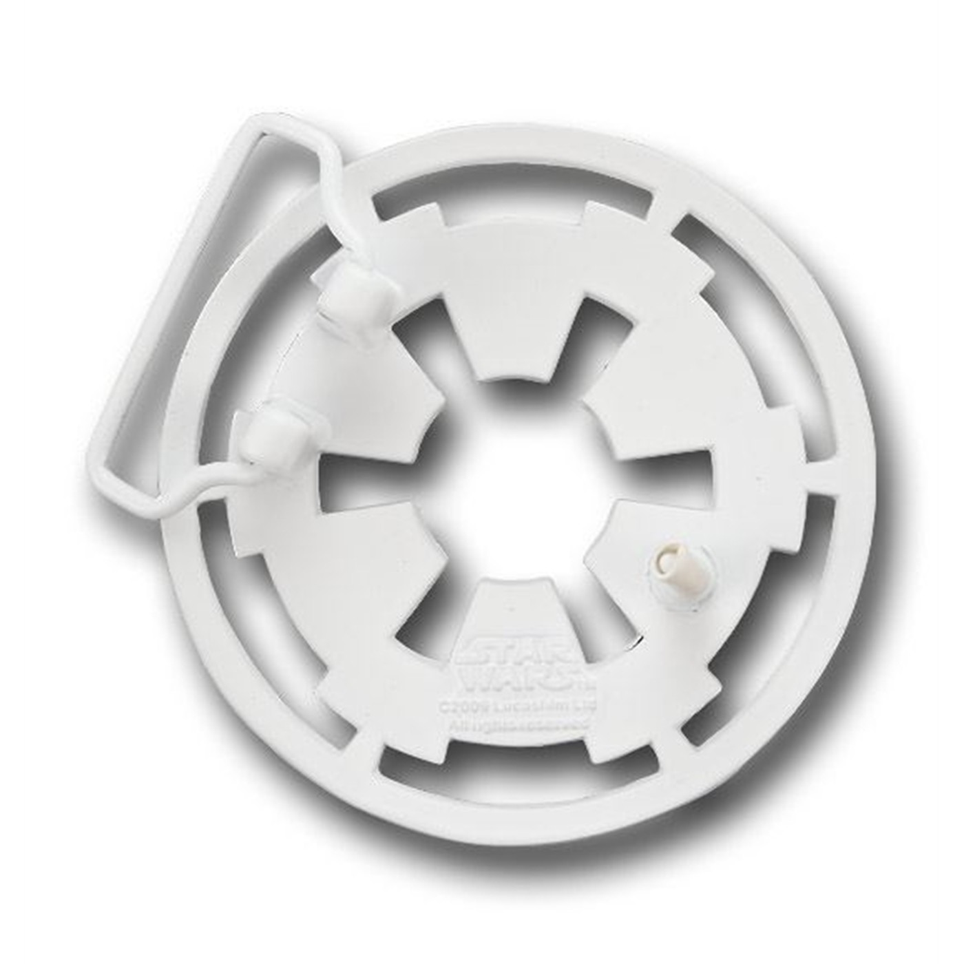 Star Wars White Imperial Symbol Belt Buckle