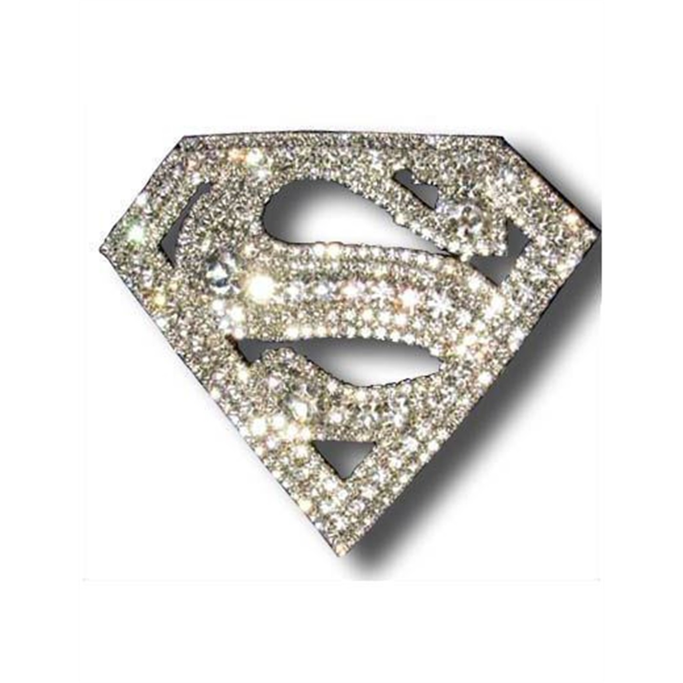 Superman  Swarovski Crystals Belt Buckle