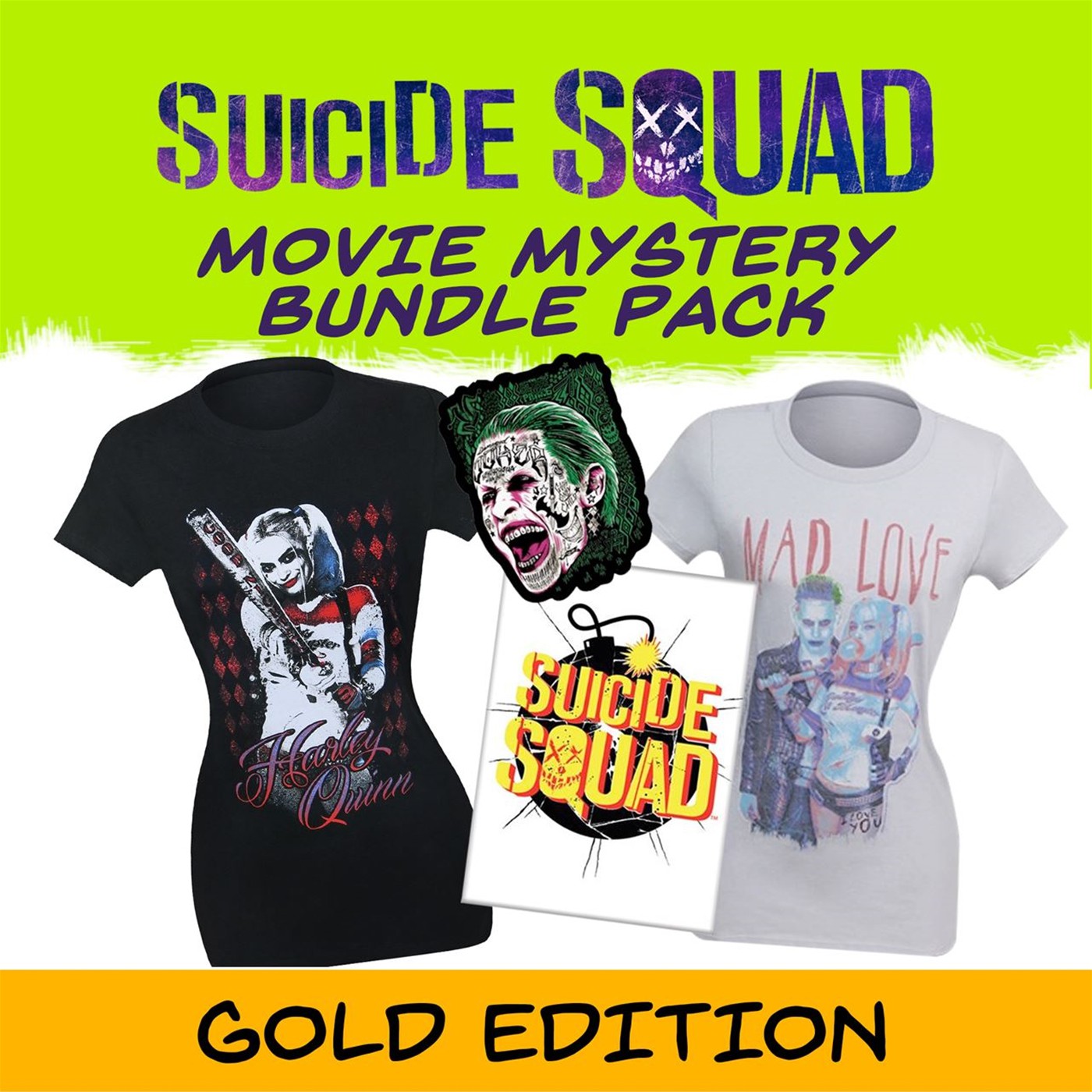 Suicide Squad Movie Mystery Pack Gold Edition for Women