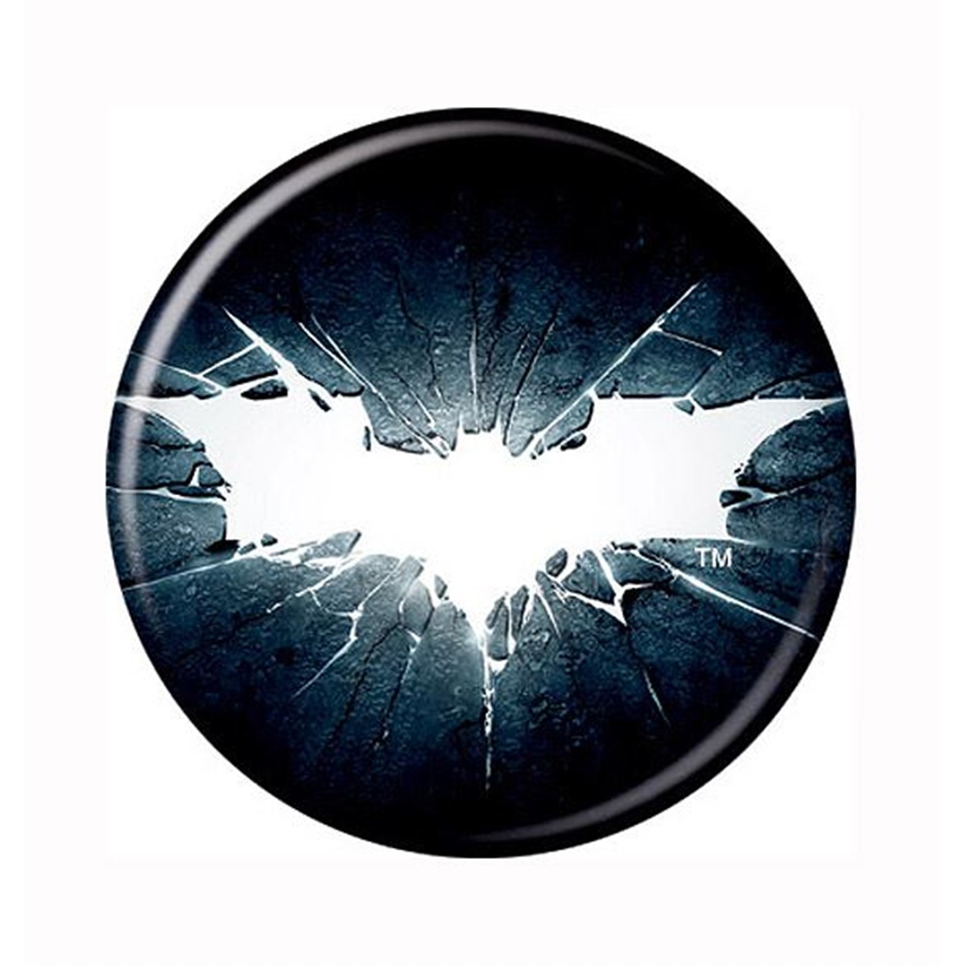 Batman Dark Knight Rises Lit Symbol Button