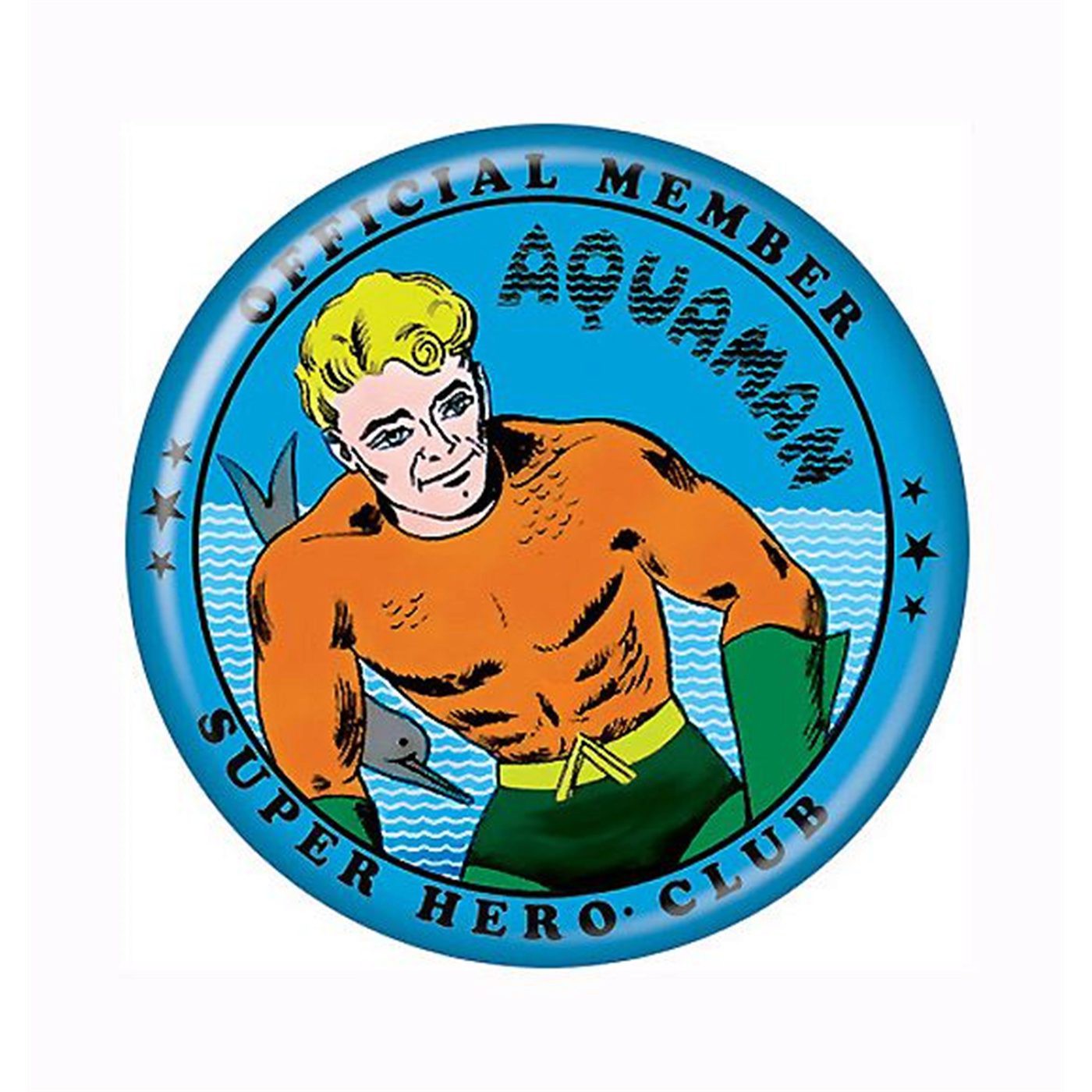 Aquaman Official Member Button