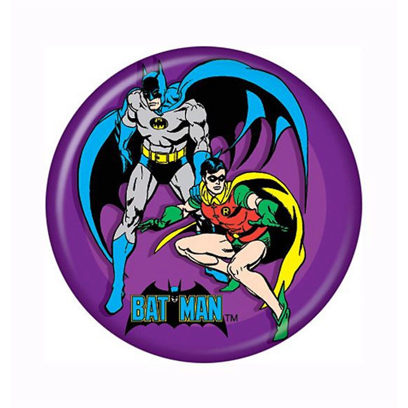 Batman & Robin Button