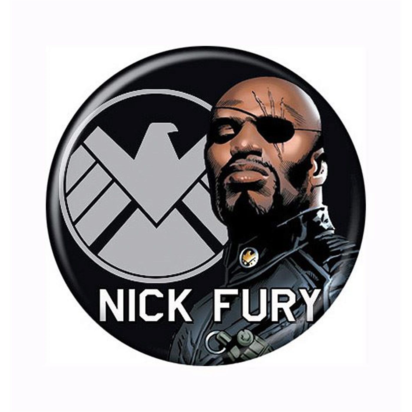 Director Nick Fury of S.H.I.E.L.D. Button