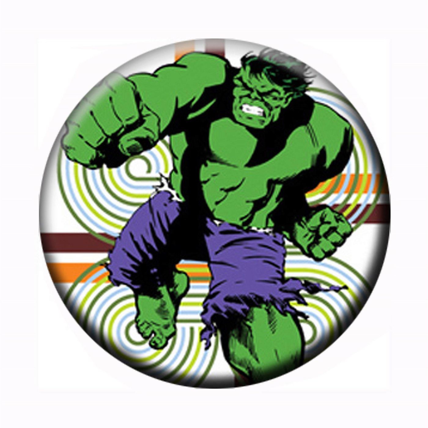 Hulk Psychedelic Punch Button