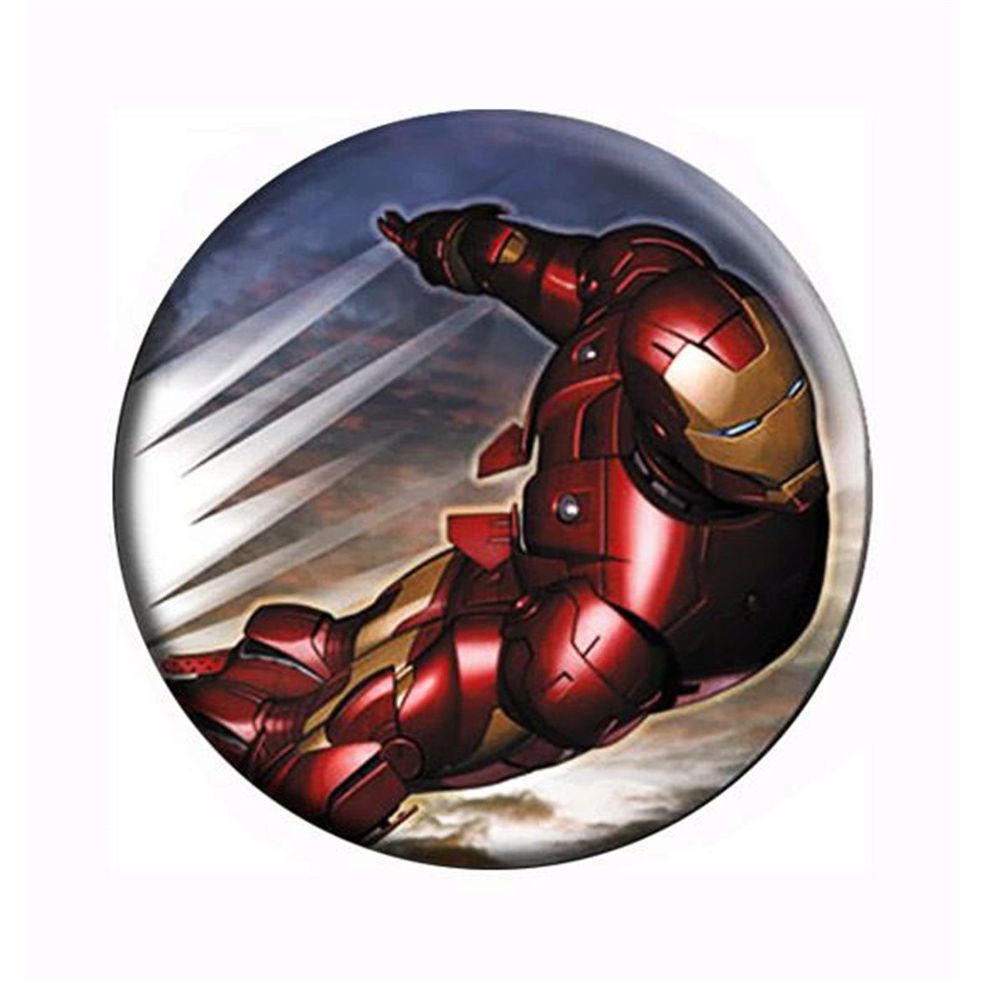 Iron Man Flying Button