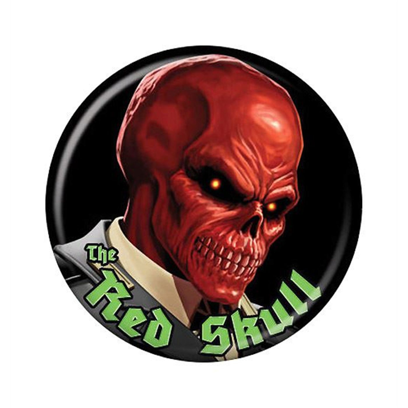 Red Skull Button