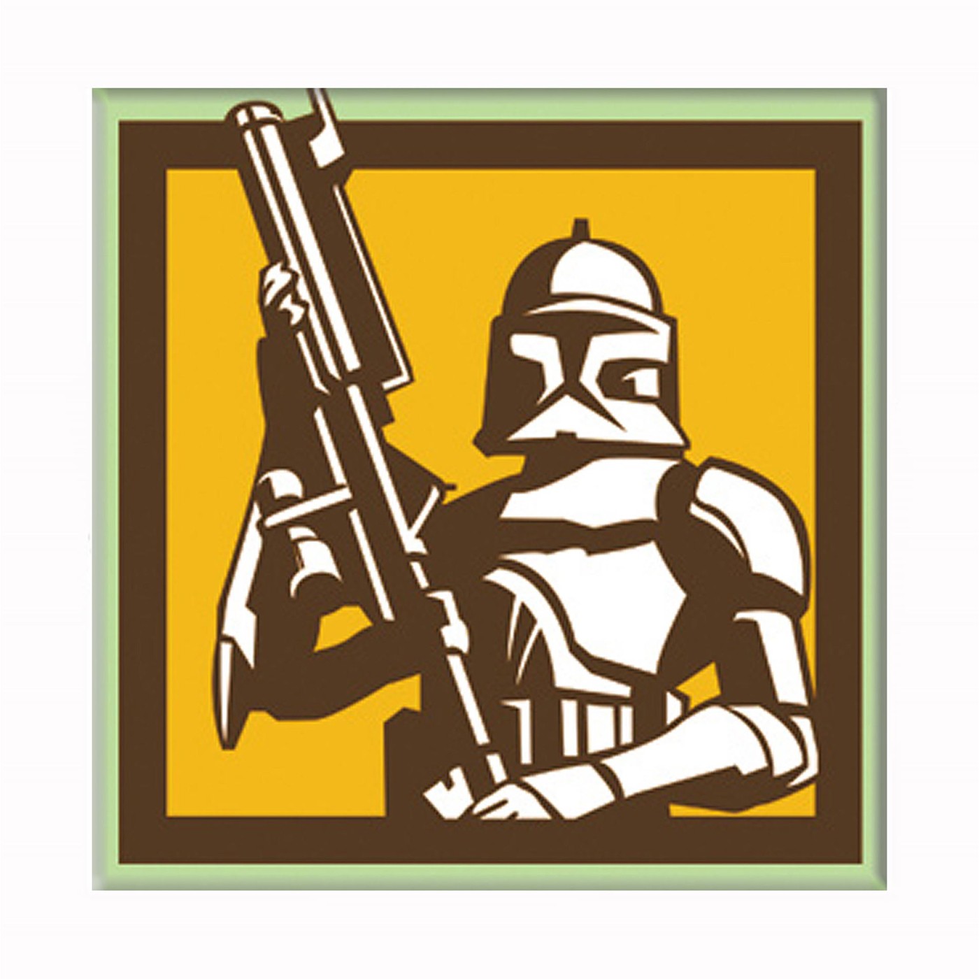 Rex Clone Trooper Star Wars Button