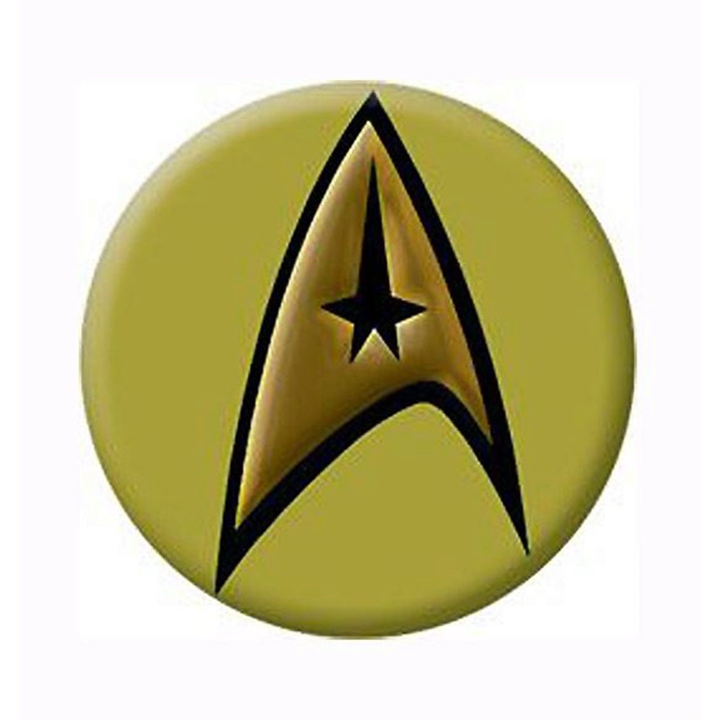 Star Trek Command Insignia Button