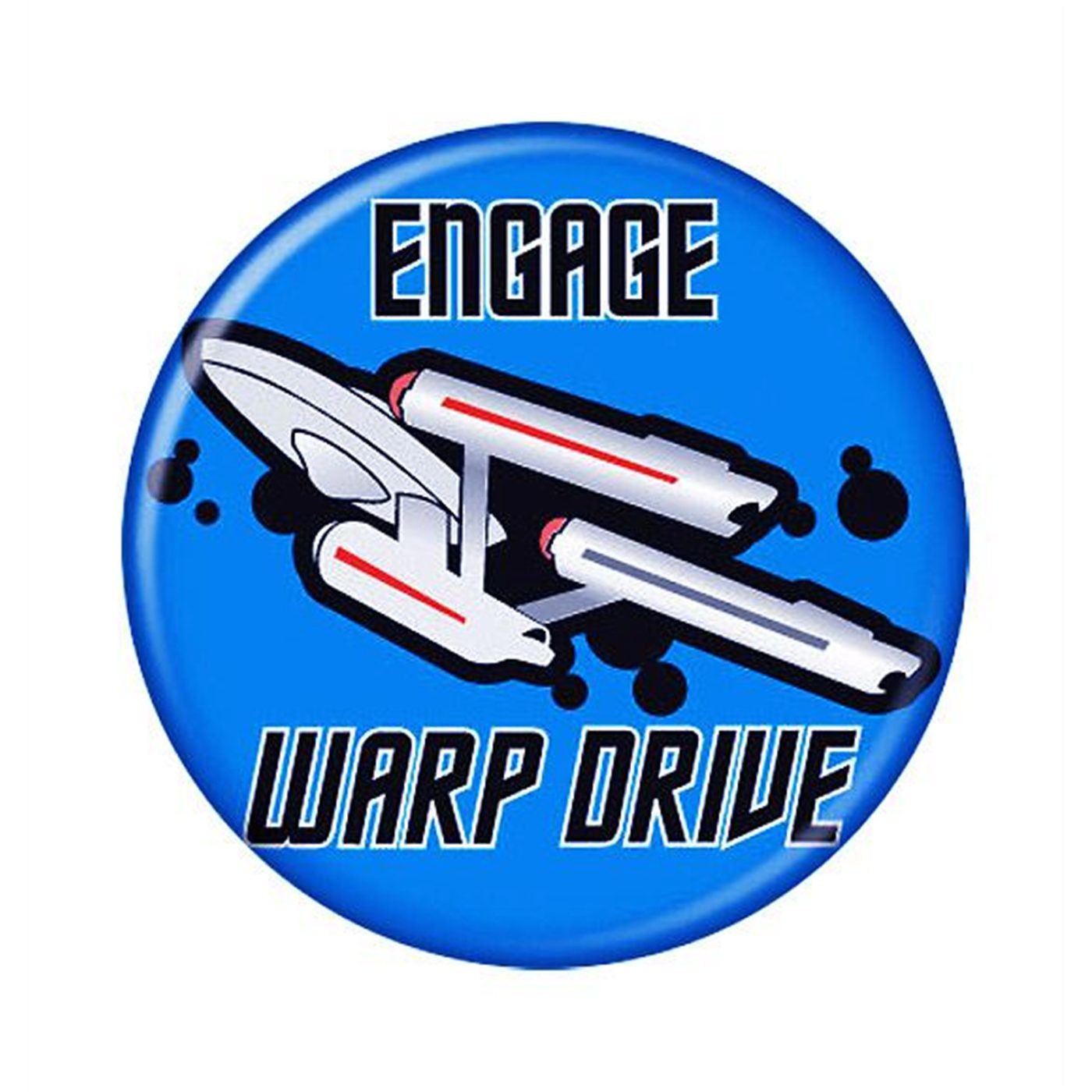 Star Trek Engage Warp Drive Button