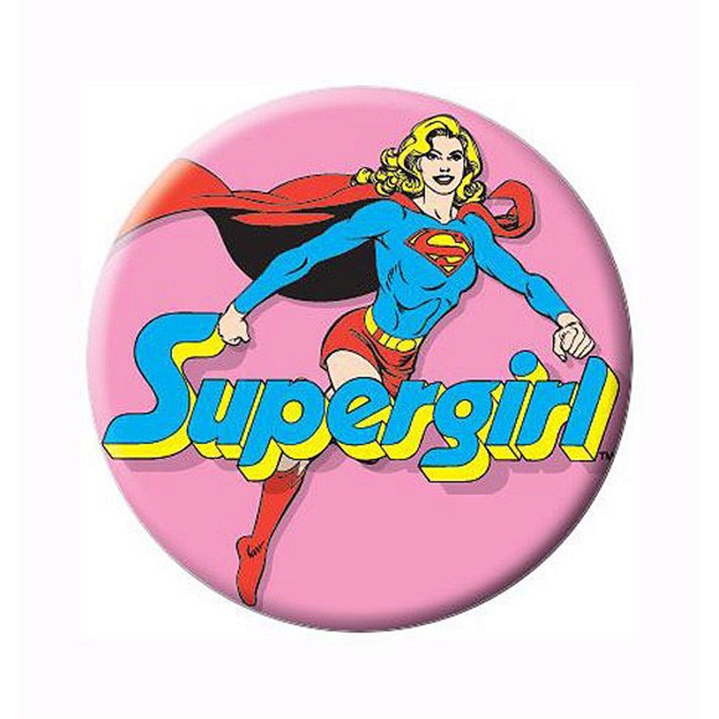 Supergirl Flying Button