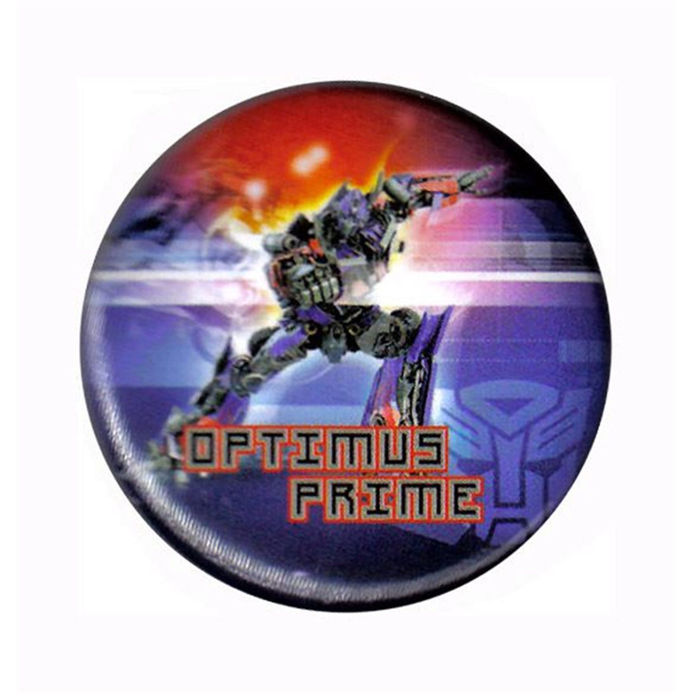 Transformers ROF Optimus Prime Button