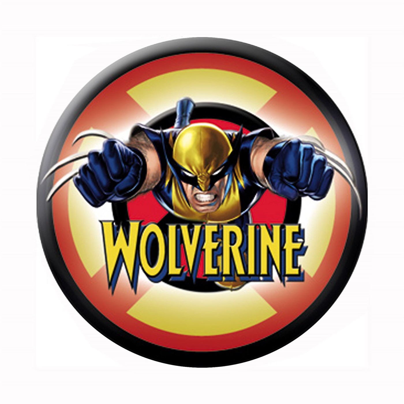 Wolverine X-Men Button