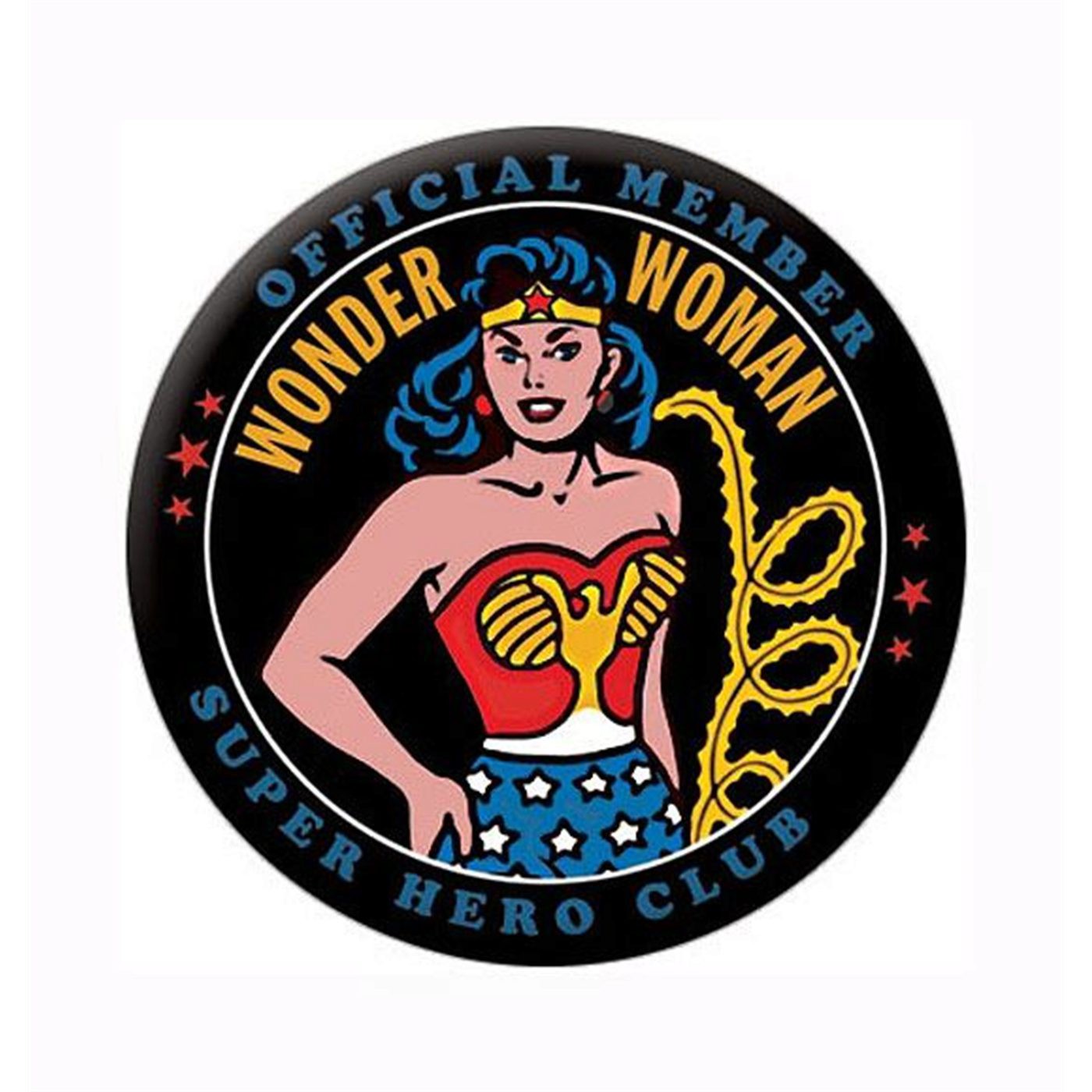 Wonder Woman Official Member Button