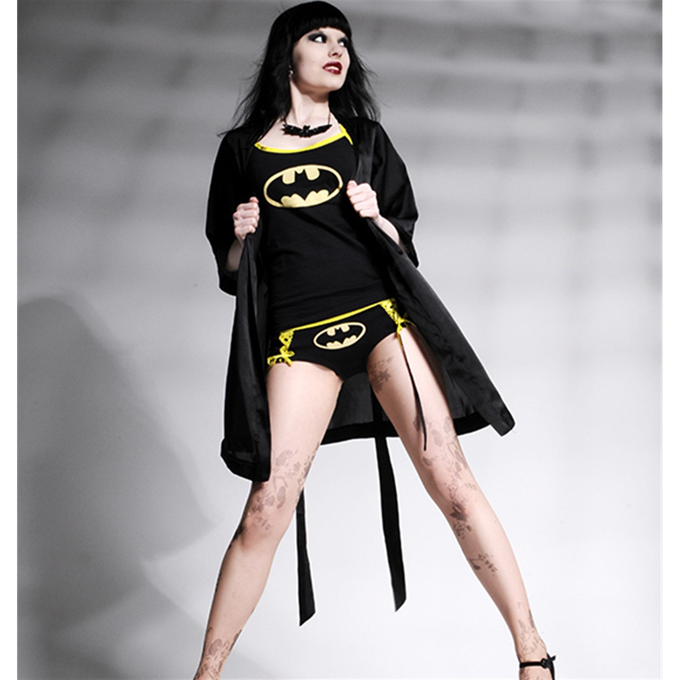 Batman Women's Glow in Dark Camisole and Panty Set