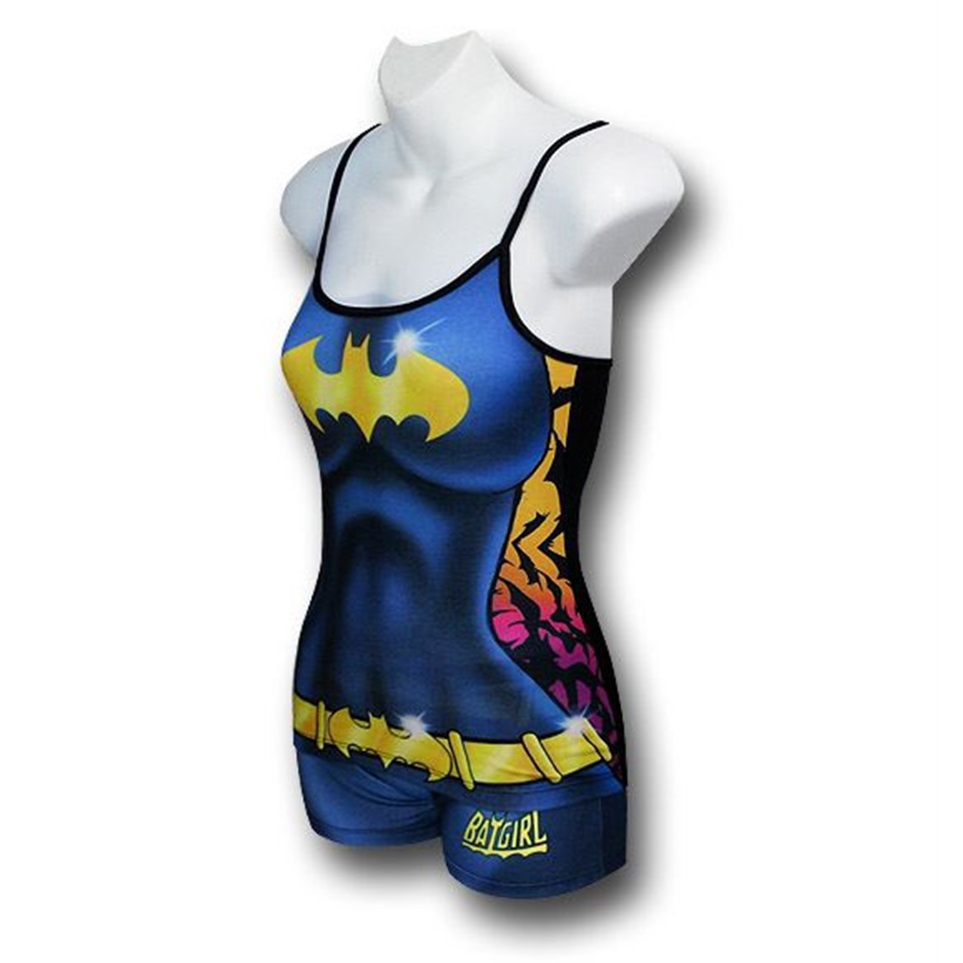 Batgirl Women's Costume Cami and Boyshorts Set