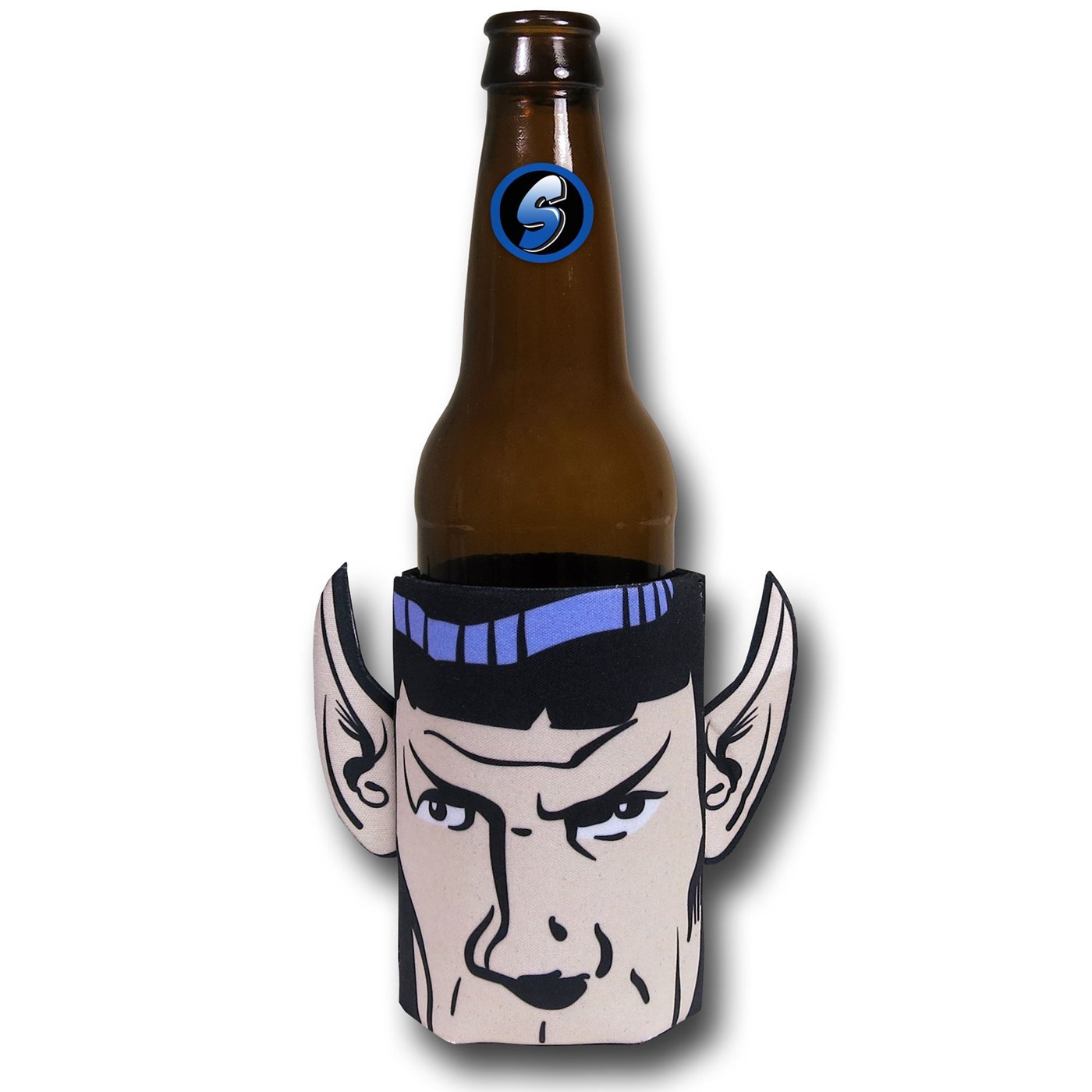 Spock Can and Bottle Cooler with Ears