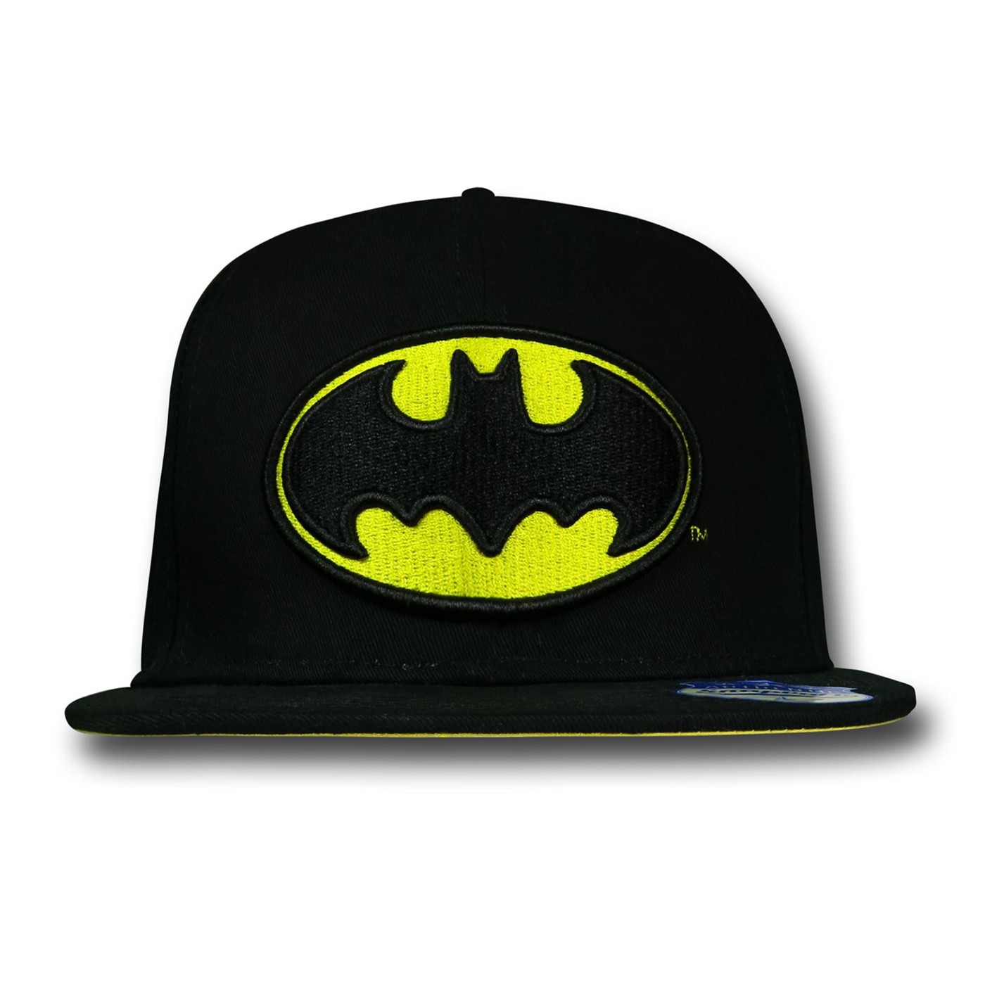 Batman Flat Billed 3D Symbol Hat