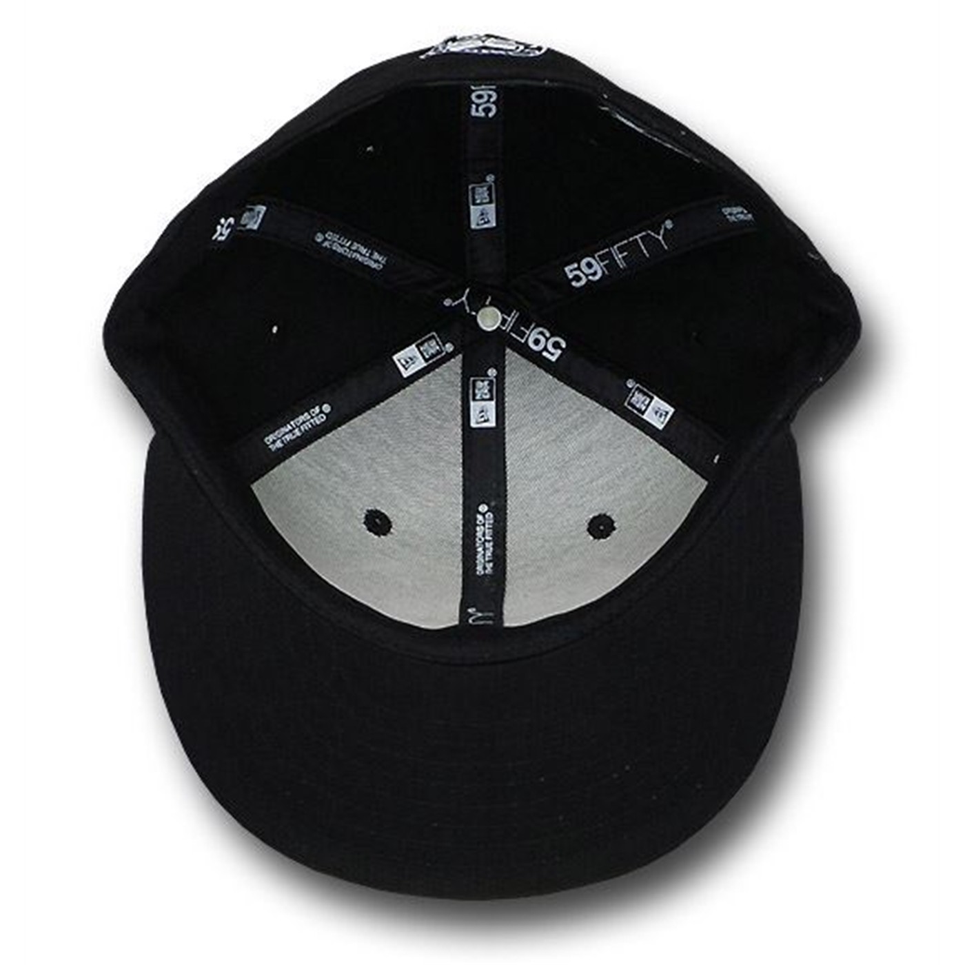 Batman 59Fifty Black Symbol Flat Bill Hat