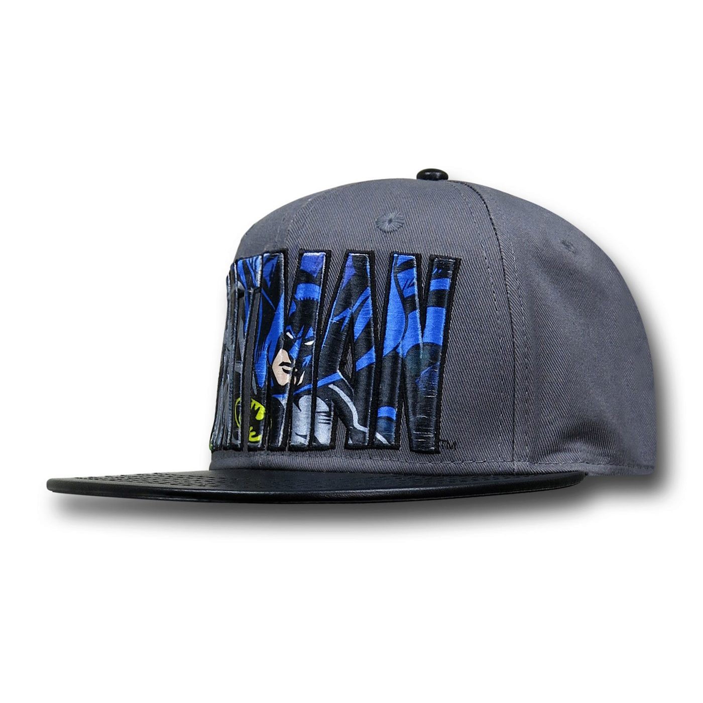 Batman Sublimated Character Logo Snapback Hat