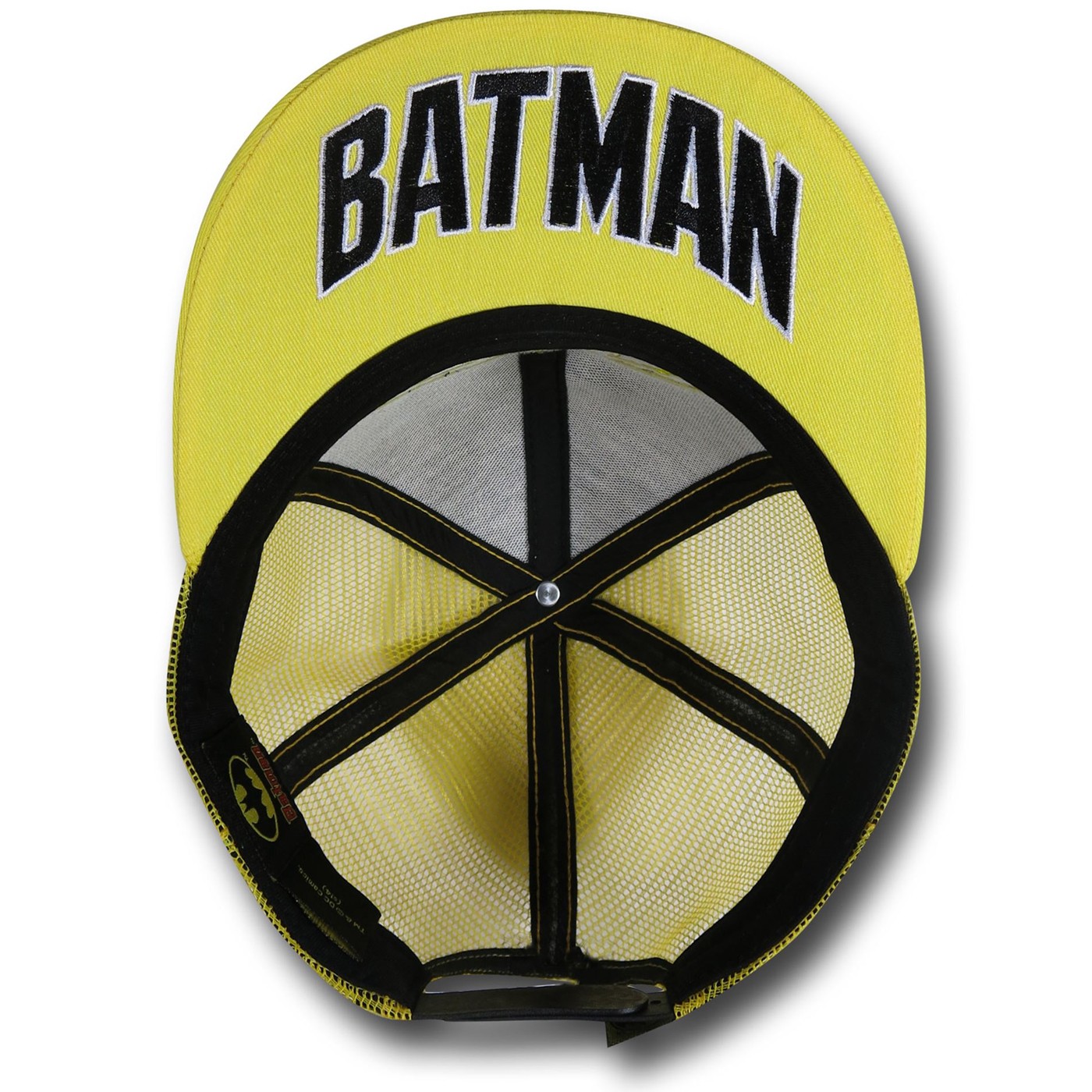 Batman Mesh Back Logo Bill Snapback Hat