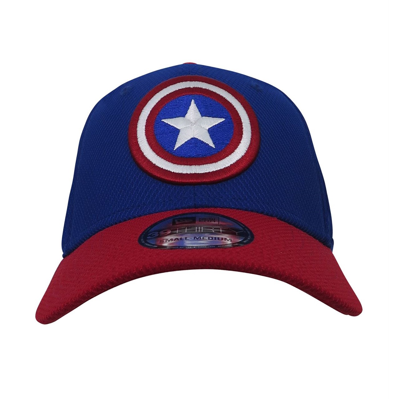 Captain America Red Blue 39Thirty Baseball Cap