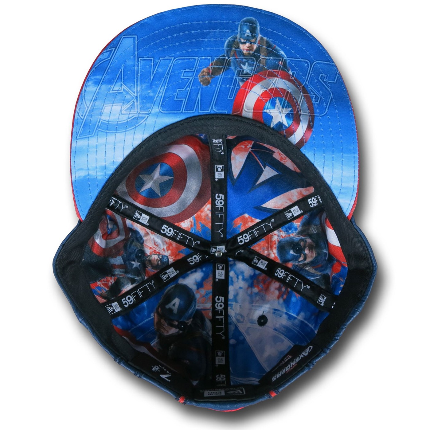 Avengers AoU Captain America Armor 59Fifty Cap