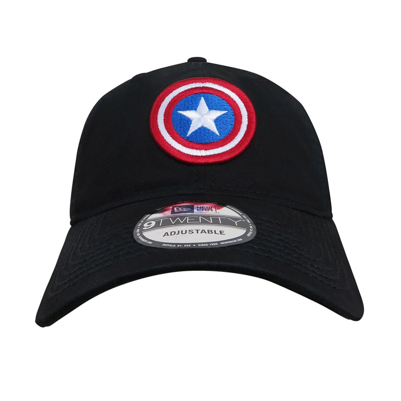 Captain America Shield Black 9Twenty Adjustable Hat