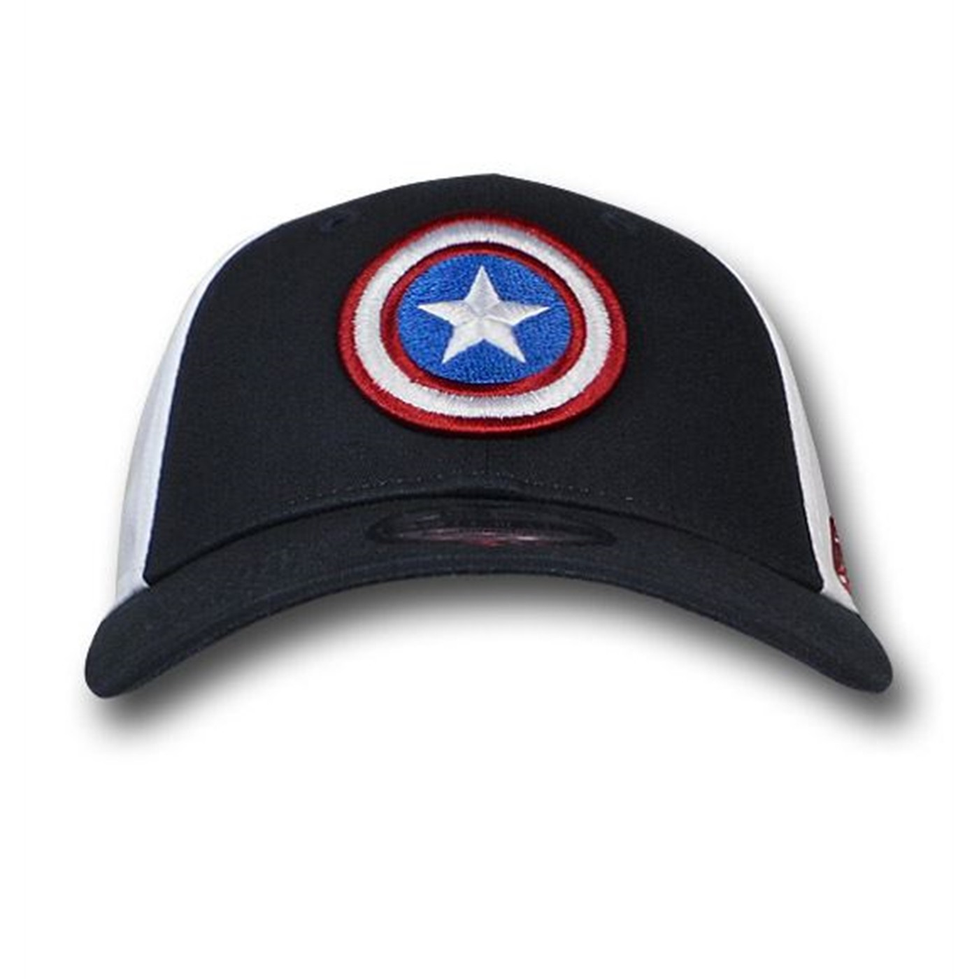 Captain America Blue White 39Thirty Baseball Cap