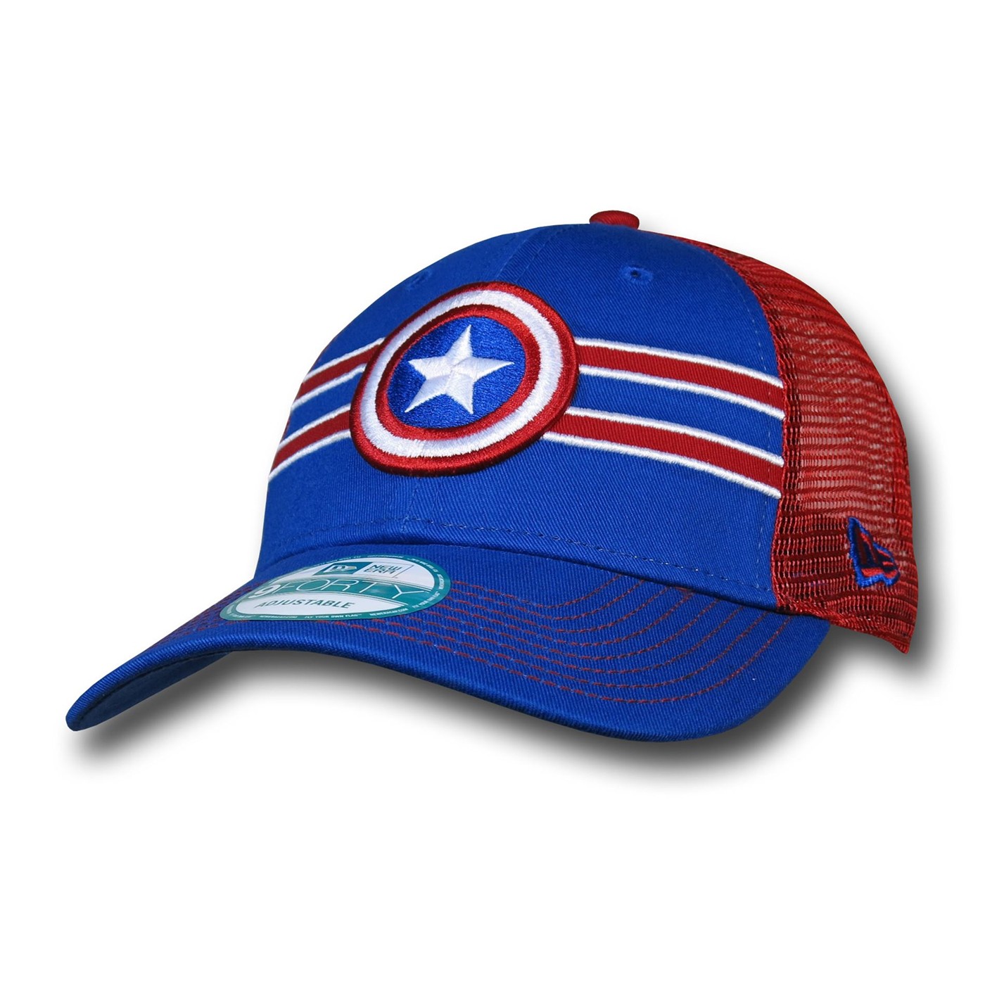 Captain America Symbol 9Forty Frontband Cap