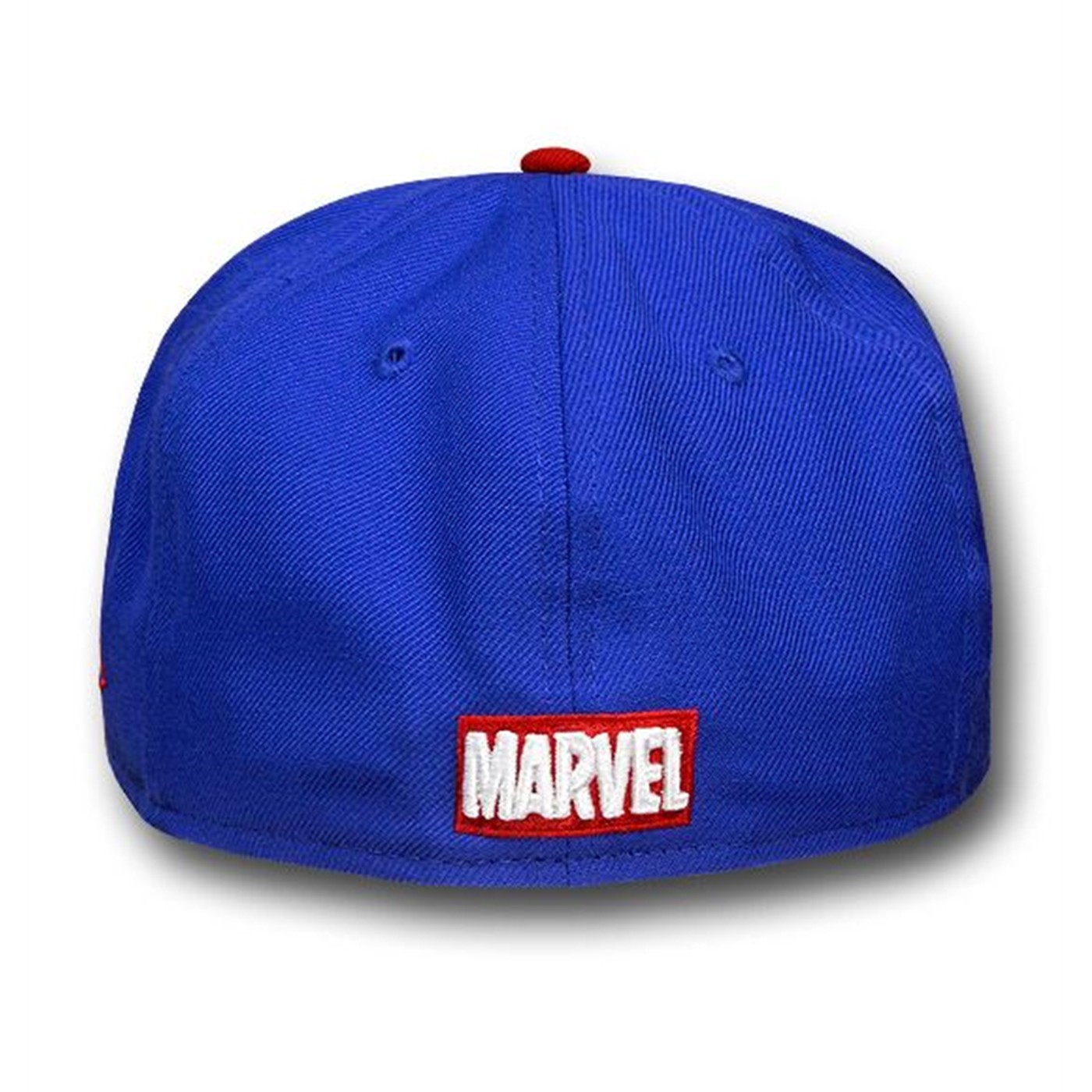 Captain America Side Image Flat Bill 59Fifty Cap