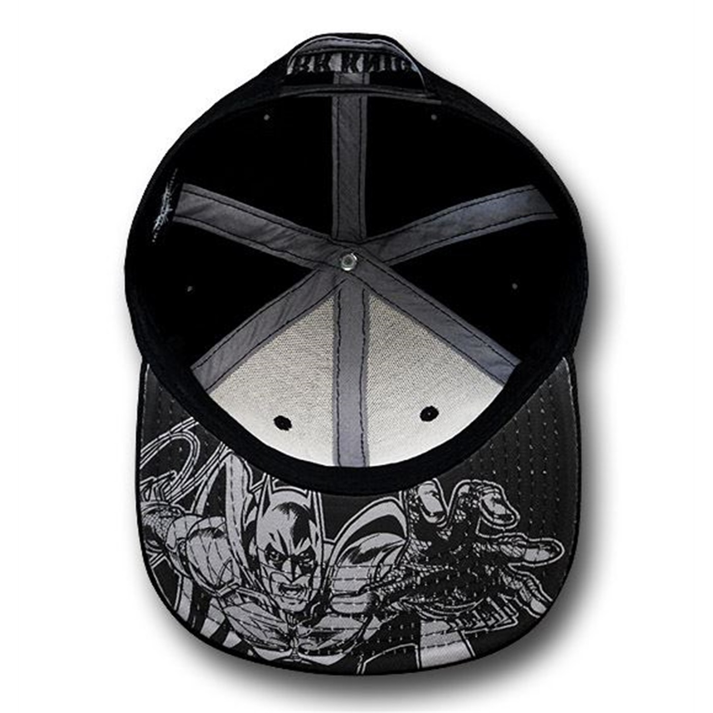 Dark Knight Shadowgrid Snapback Hat