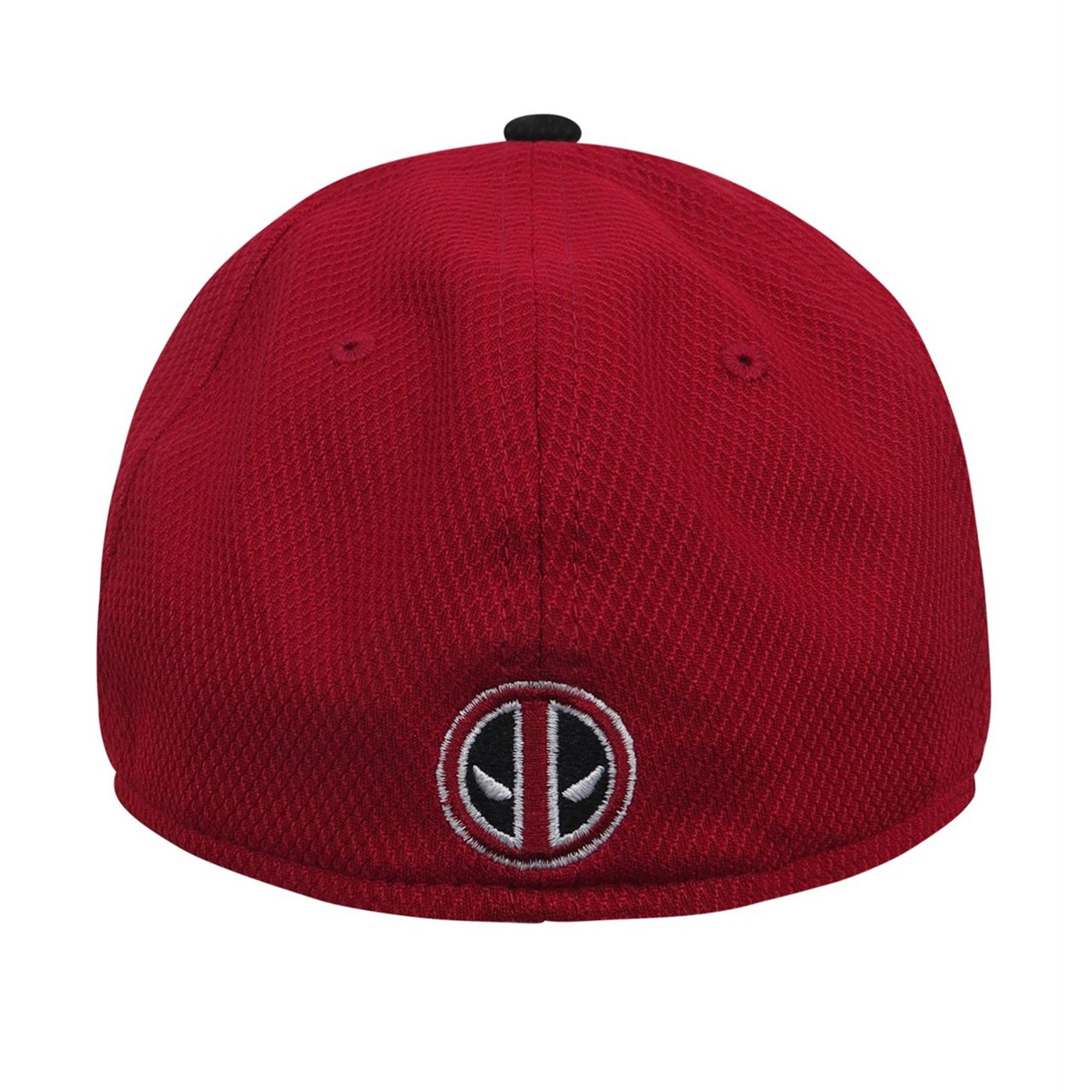 Deadpool Symbol Red & Black 39Thirty Fitted Hat
