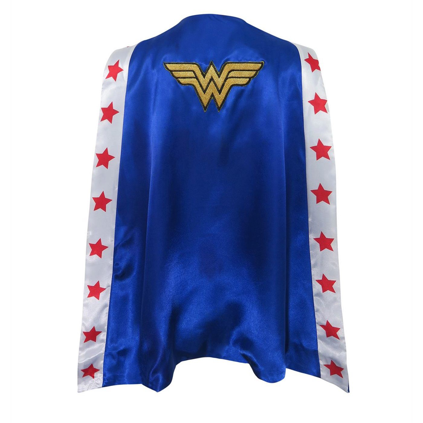 Wonder Woman Stars Satin Costume Cape