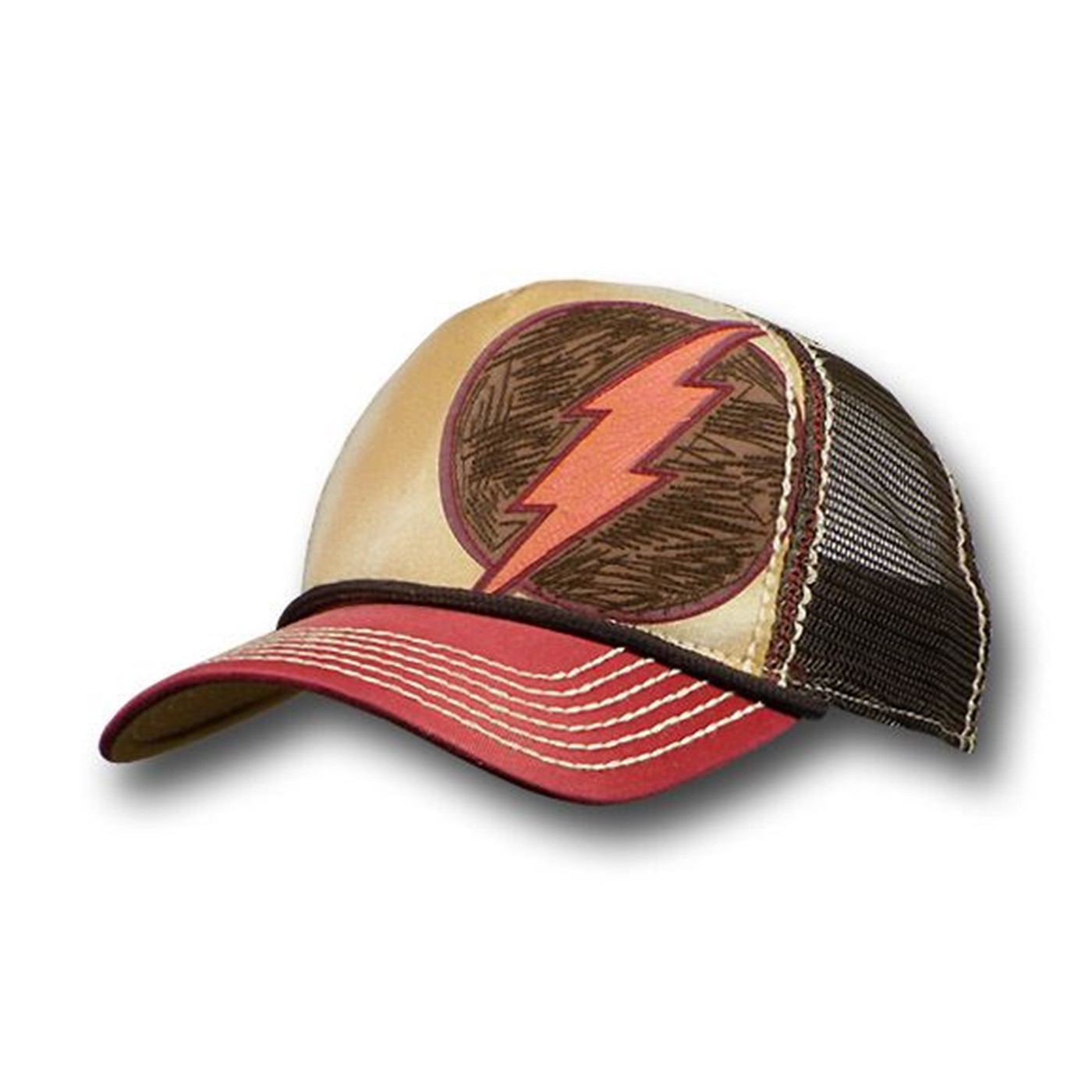 The Flash Side Symbol Truckers Cap