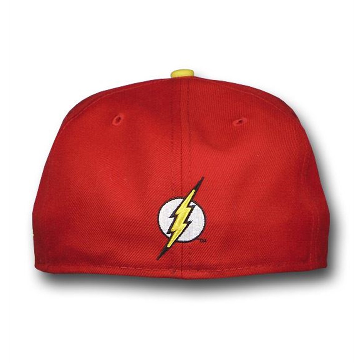 Flash Outline 59Fifty Red Yellow Flat Bill Cap