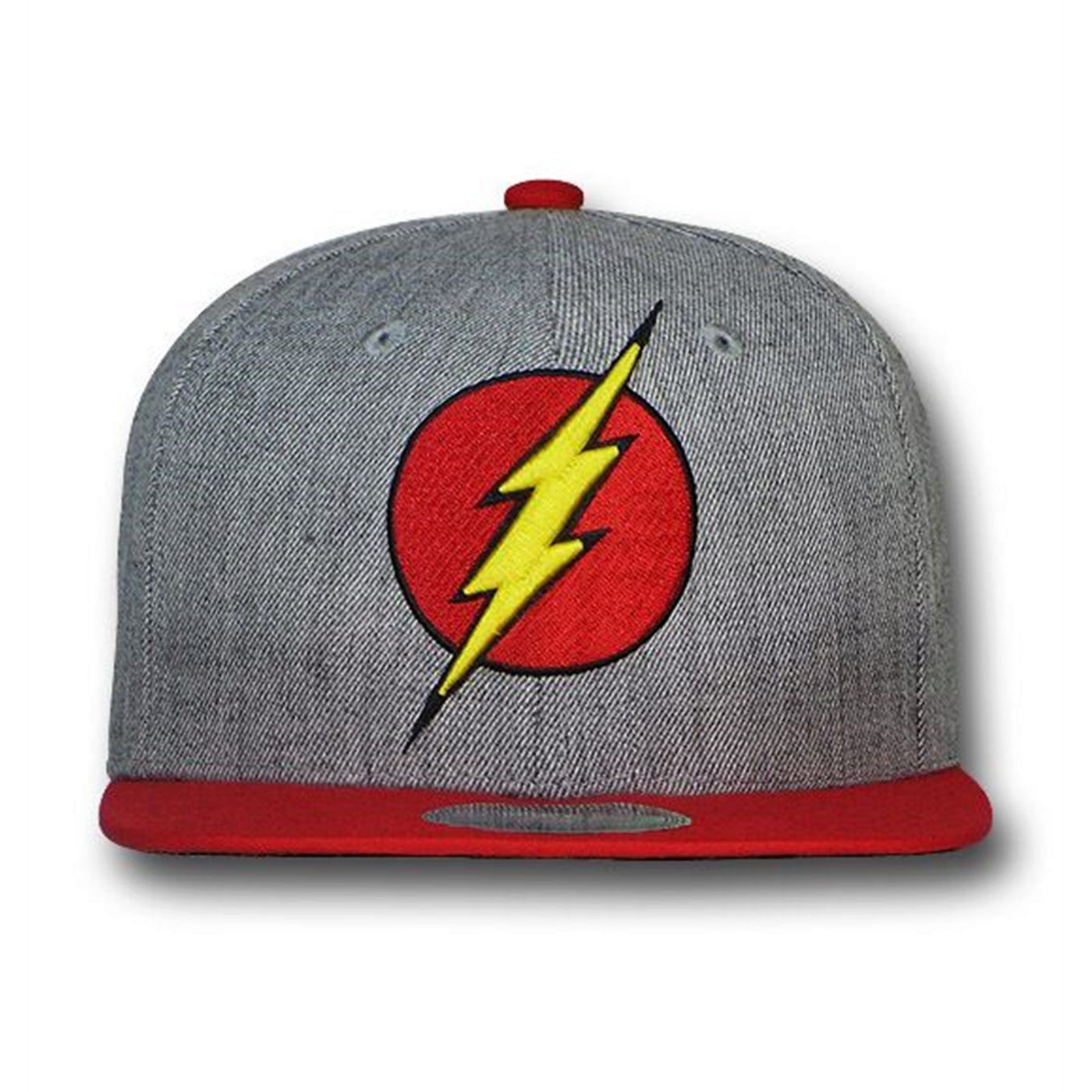 Flash Symbol Heather Grey Adjustable Cap